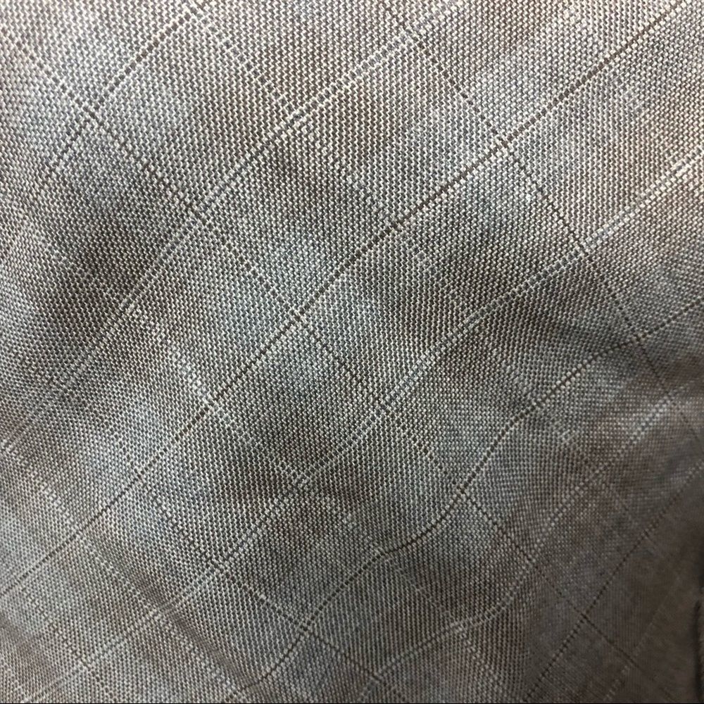 Lida Baday Wool Plaid Strapless Dress Size 4 Academia Business Casual Office 4 - Picture 6 of 15